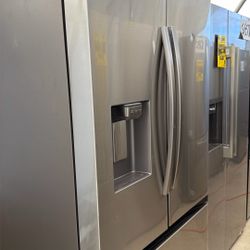 🔥 Samsung 31 cu. ft. Mega Capacity 3-Door French Door Refrigerator with Four Types of Ice in Stainless Steel BRAND NEW