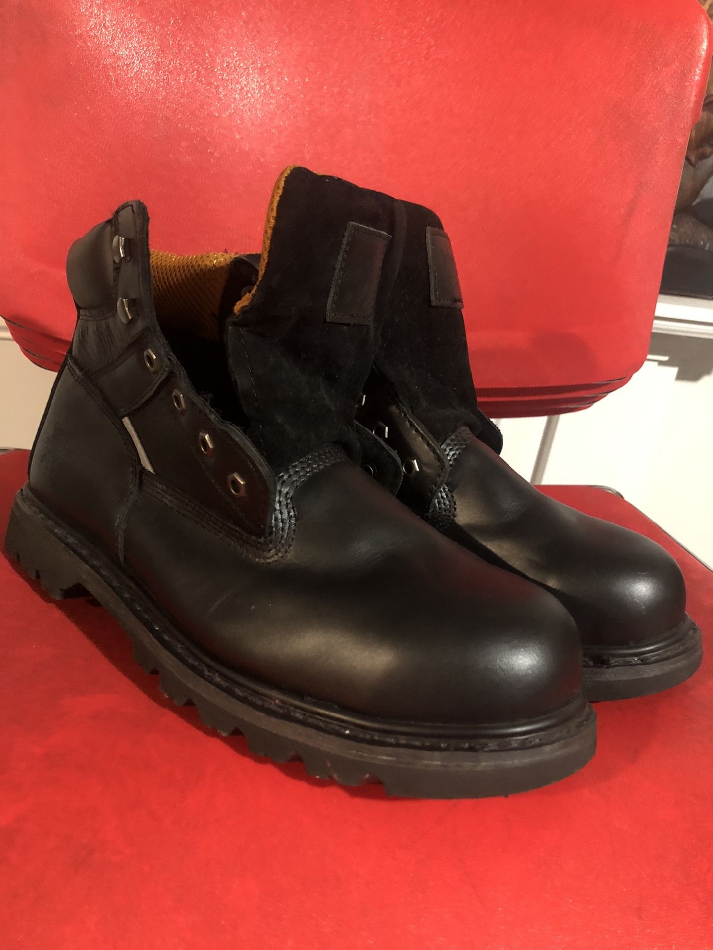 Steel Toe Work Boots 