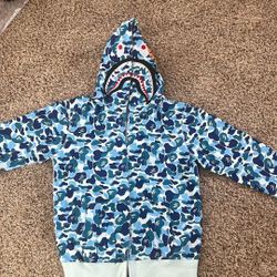 Bape Hoodie-blue