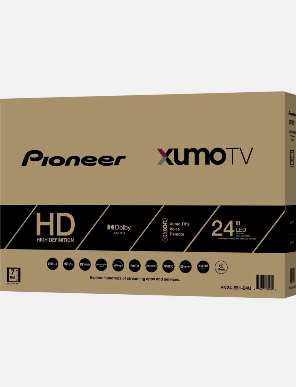 24in Pioneer XumoTV
