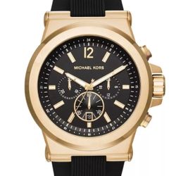 Michael Kors Men's Dylan Chronograph Black Dial Watch