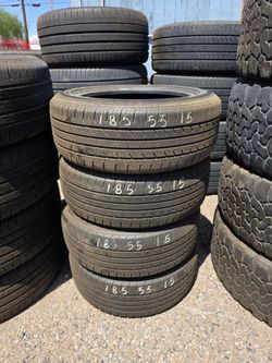 185/55/15 set llantas