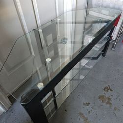 Tv Stand Glass 40w 22h $30 Covina 