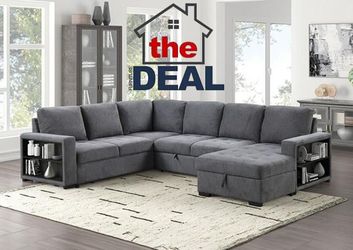 SLEEPER SECTIONAL WITH STORAGE