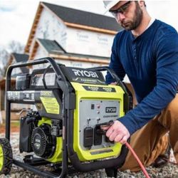 RYOBI
4000-Watt Recoil Start Gasoline Powered Digital Inverter Generator