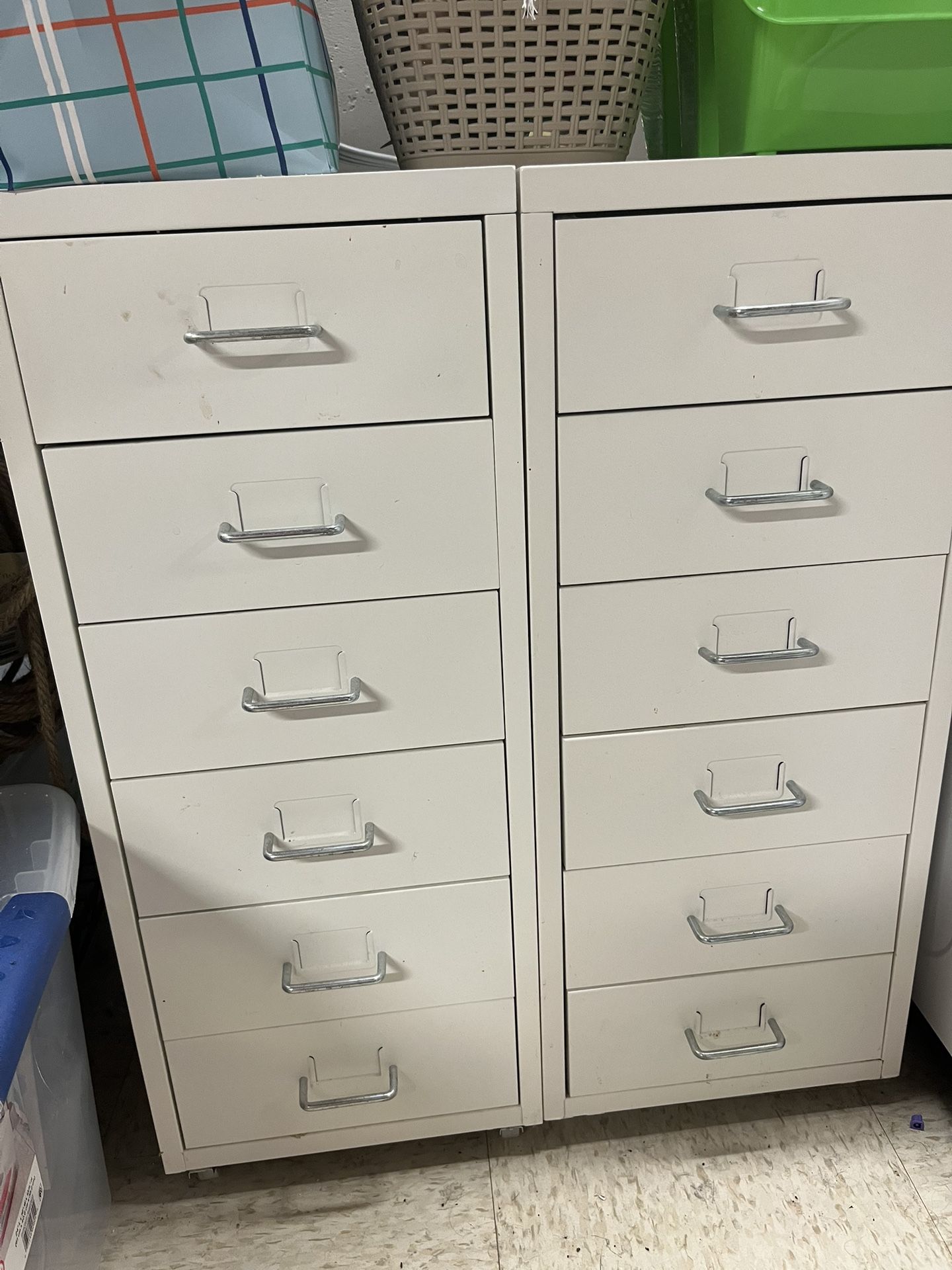 IKEA Helmer (2) w/ Nail Polish