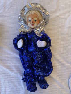 Lucy’s Clown In A Tin Can Collective Doll