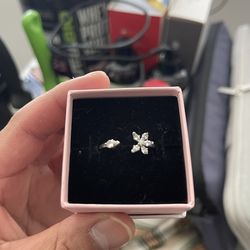Pandora Ring : Sparkling Herbarium Cluster Open Ring
