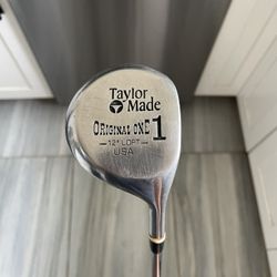 TaylorMade Original One 1, 12° Loft, R Flex Steel (All Original) 43” RH - STILL AVAILABLE 