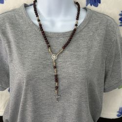 Handmade Rosary Made With Paracord By Me Paracord, Beads (Bin #3)
