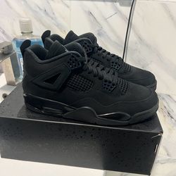 Jordan 4 black cat size 10