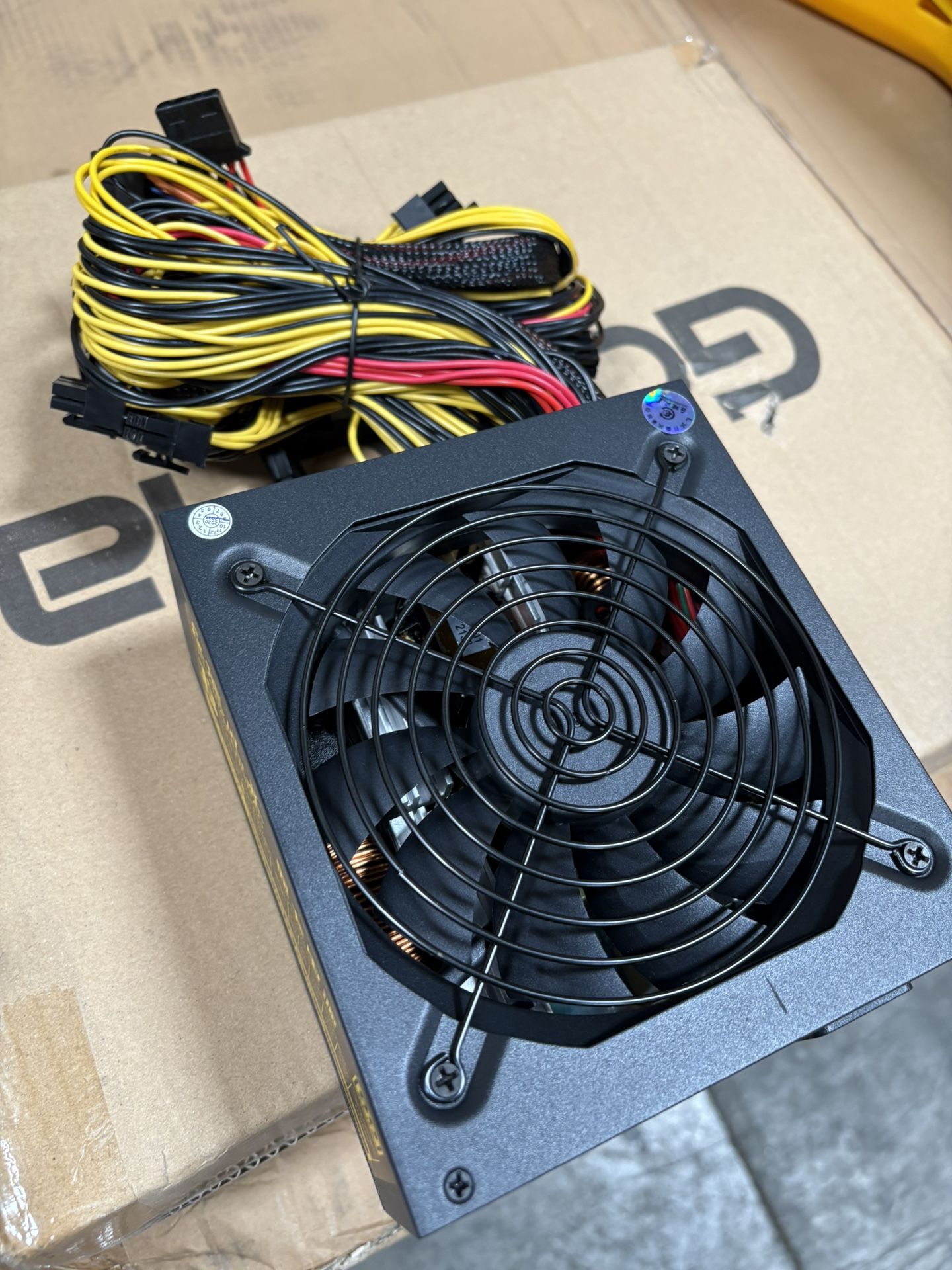 New Computer and Graphic Card Power Supply 1800W