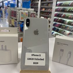 iPhone X Unlocked 64GB 