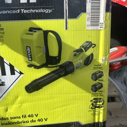 Ryobi blower