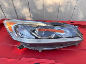 2016 2017 Honda Accord Sedan Headlight Head light Passenger RH Halogen