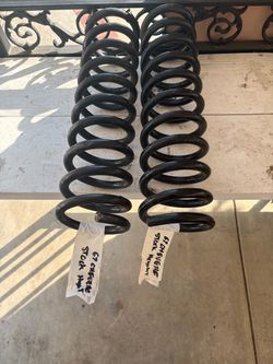 67 Chevelle stock height front coil springs