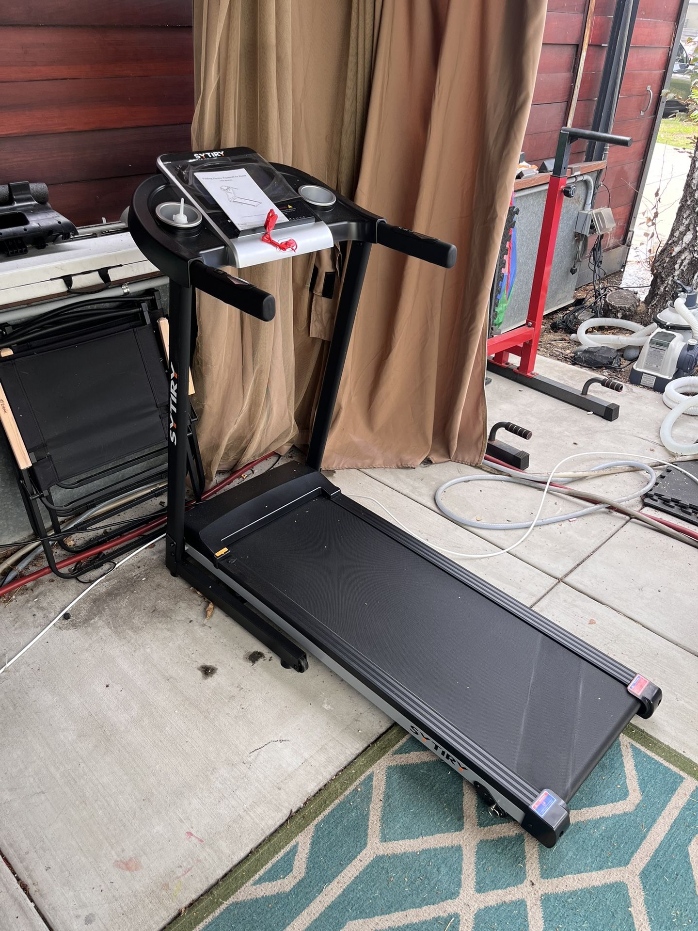 Sytiry folding Electric Treadmill For Home Brand New Assembled