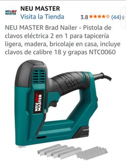 NEU MASTER Electric Brad Nailer 2-in-1 NTC0060