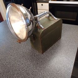 Vintage. 50s. To 60s.  Flash Light. A Must Have For Anyone   50 Bucks. Or Best Offer 