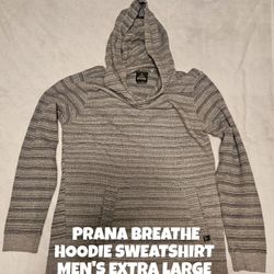 prAna BREATHE HOODIE, MEN'S XL 