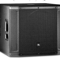 JBL Professional SRX818SP Portable, Active, Amplified, Powered 18 Inch Subwoofer With a strong original cover for protection  Used  Like New