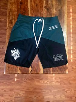 Darc Sport Men’s "Until Valhalla" Norse Green Stage (Board) Shorts