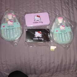 Hello  Kitty  Make Up Brush Set