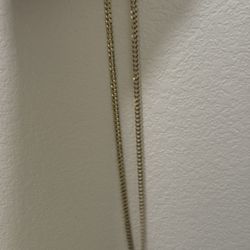 10k Flat Cuban Necklace 