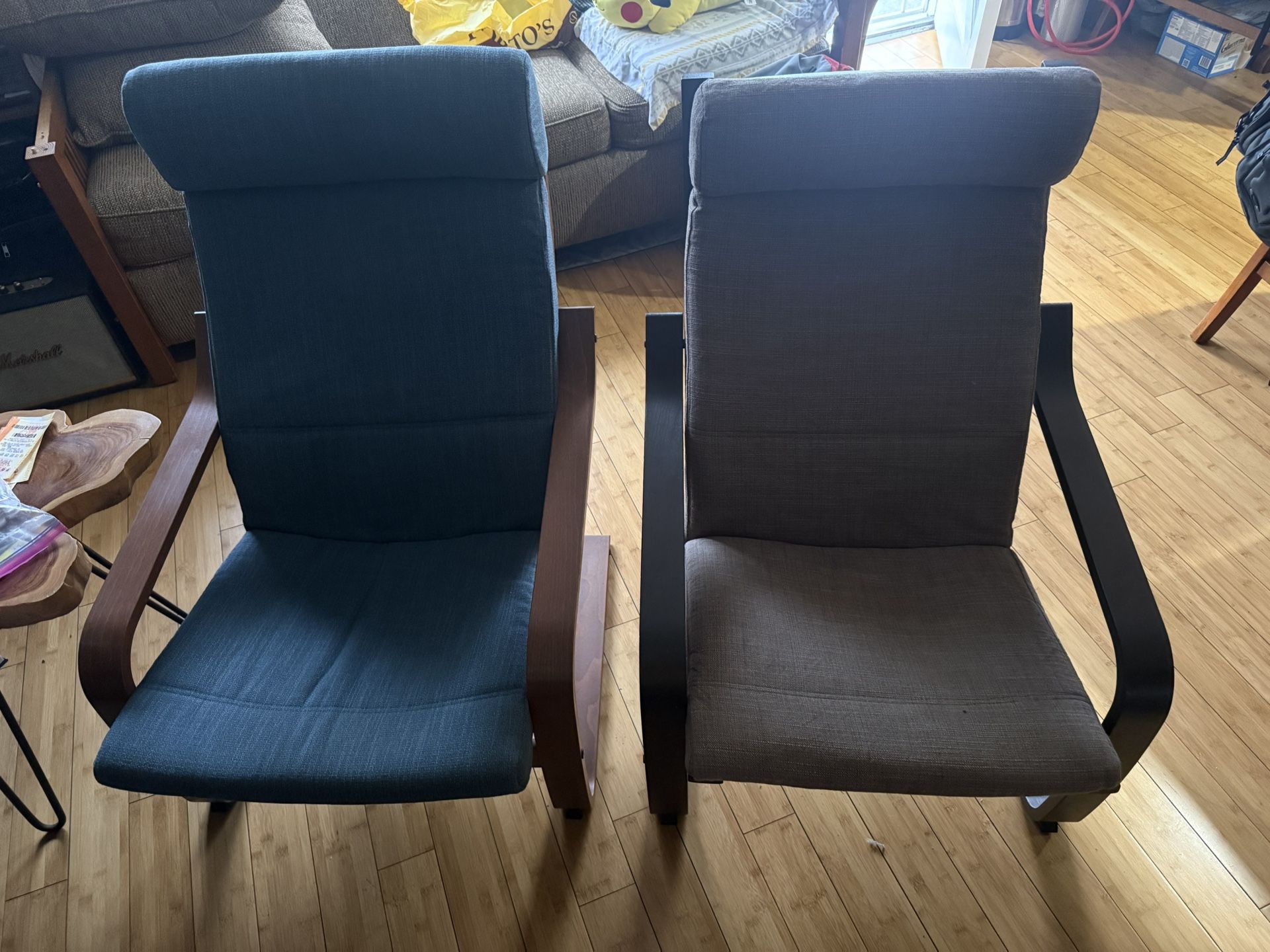 Ikea poang chair 1 for 55 (new are 250)