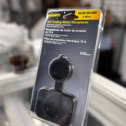 Marinco 70A 3-Wire Trolling Motor Receptacle