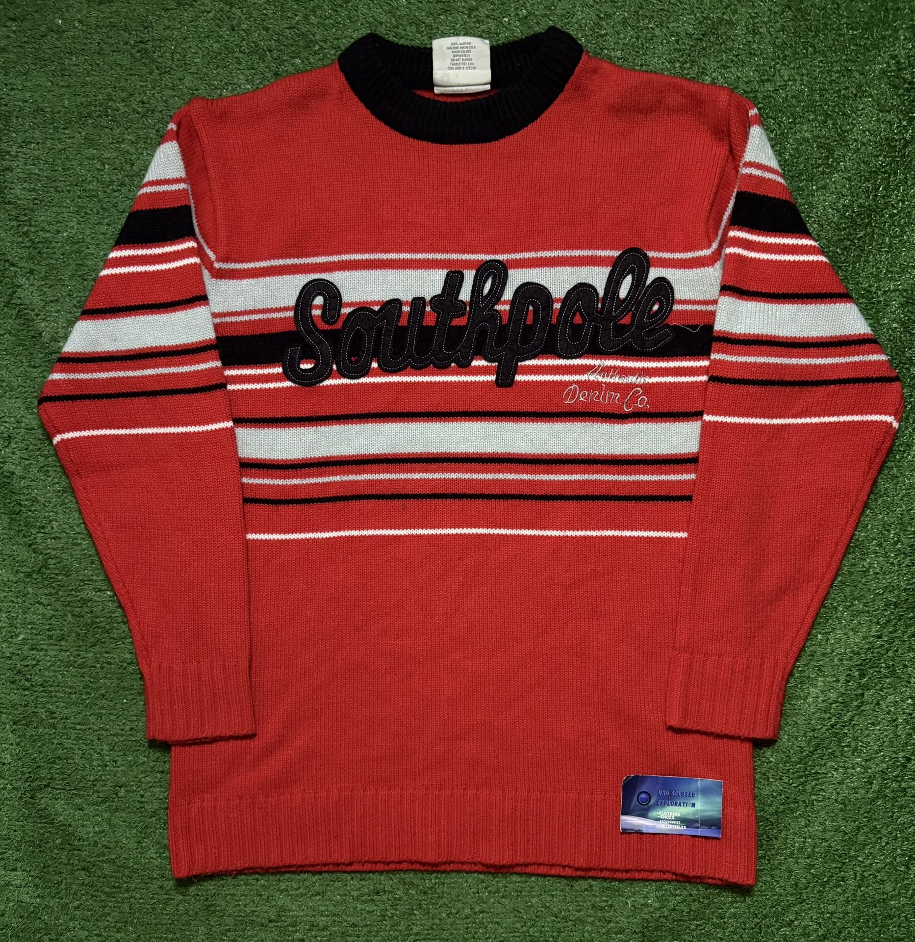 Vintage SouthPole Knit Sweater Medium