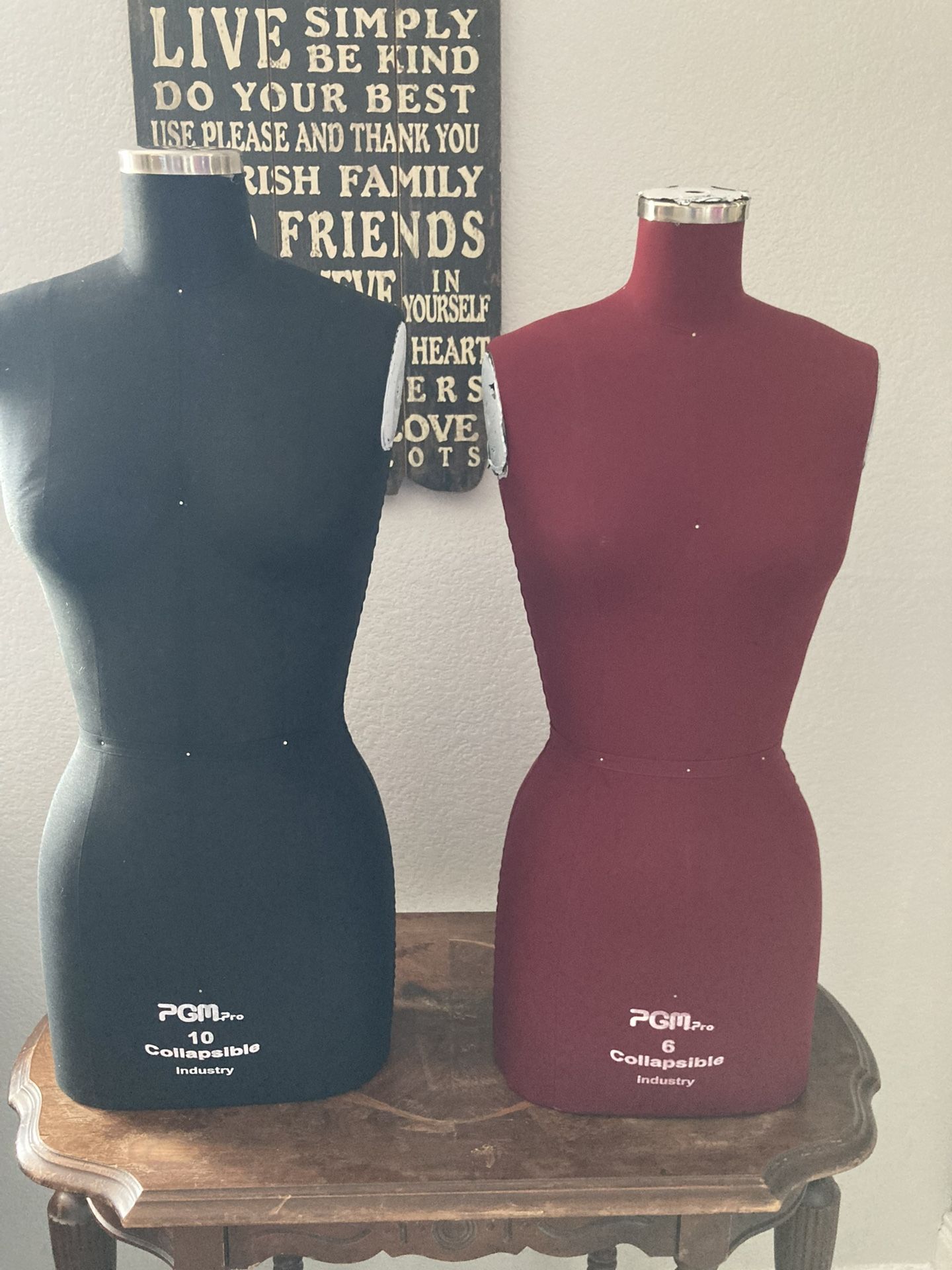 Collapsible Industry PGM 10 and 6 Manequi