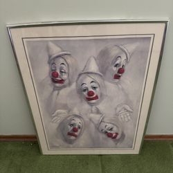 Vintage Barry Leighton-Jones “5 Clowns”
