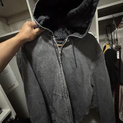Levi’s Hooded Denim Jacket - Gray