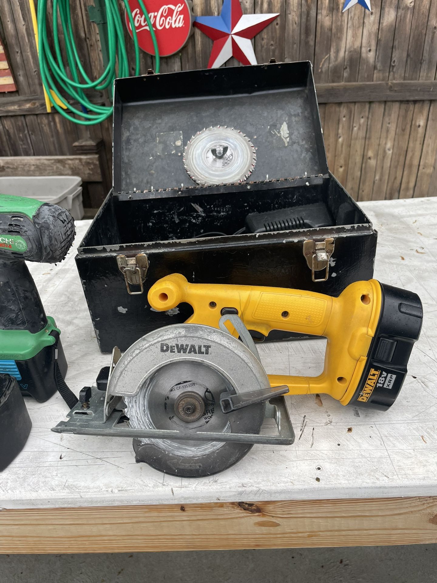 Used Hand Battery Powered Saw
