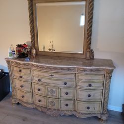 $300 For Both Pieces Today Only NORTHSHORE DRESSER AND MIRROR  SET AND 5 Drawer Dresser