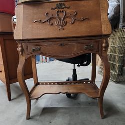 Vintage Real Wood Desk