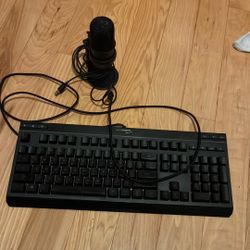 Hyper X Keyboard And Desk Mic 