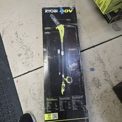 Ryobi 40V 10 in. Cordless Battery Pole Saw (Tool-Only)