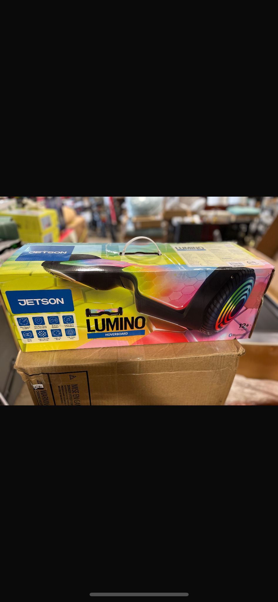 Jetson Lumino Hoverboard - Black