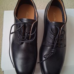 Tasso Elba men's black dress shoes 