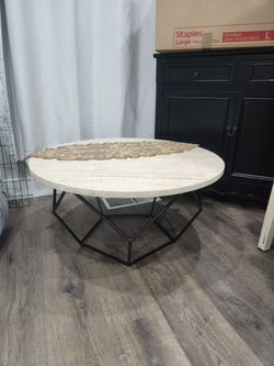 Stone/Quartz Top  Coffee Table