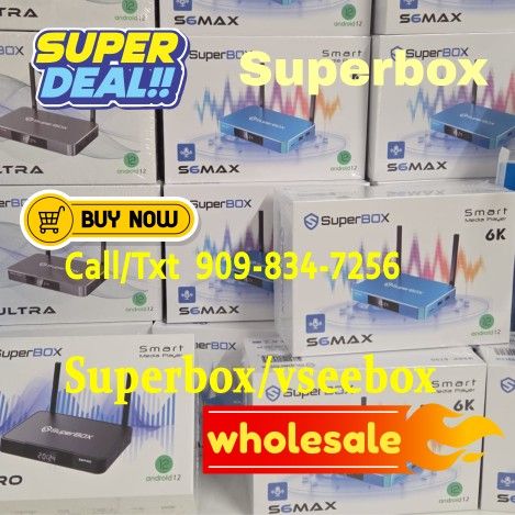 Smart Superbox S6 ULTRA TV Box Android 12 ( S6 ) Super box