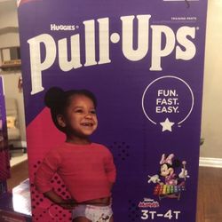 Huggies Pullups 3t-4t Minnie Mouse Brand New