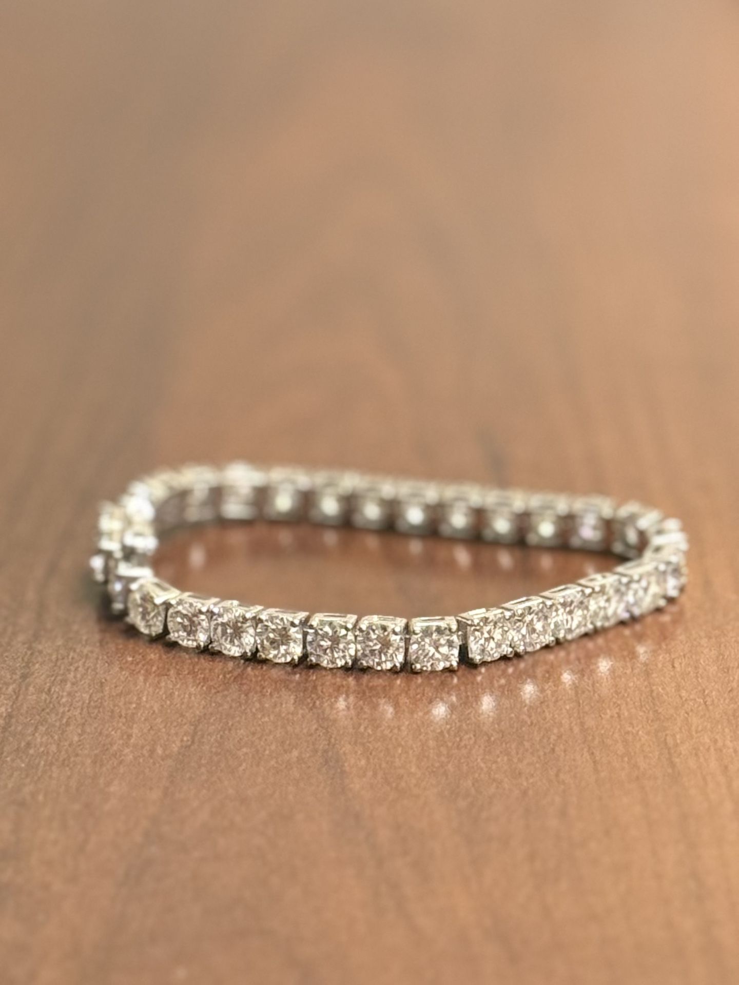 GRA Certified Moissanite Bracelet