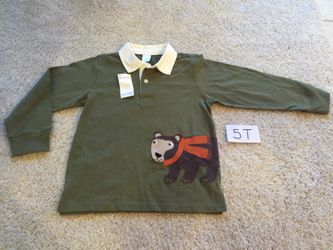 NEW boys Gymboree Shirt 5T