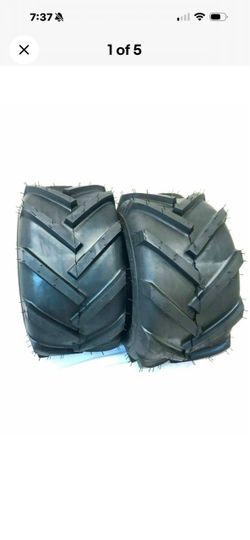 Garden tractor tires