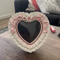 Vintage Heart Picture Frame