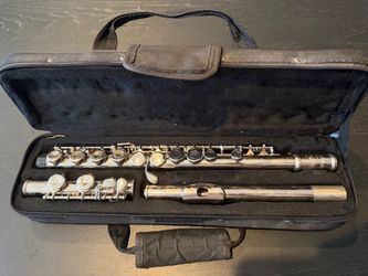 Flute with Case and 2 beginner books