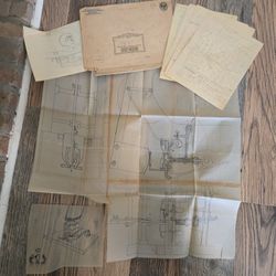1917 Patent Office Documents And Letter